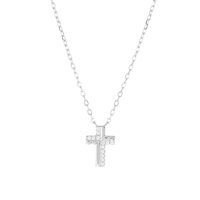 Collana Amen Donna Croci in Argento Zircone CLCROCBBZ - CLCROCBBZ